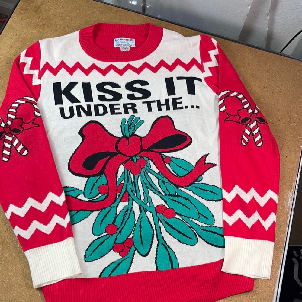 LA POLICE GEAR KISS UNDER THE MISTLETOE, sz M